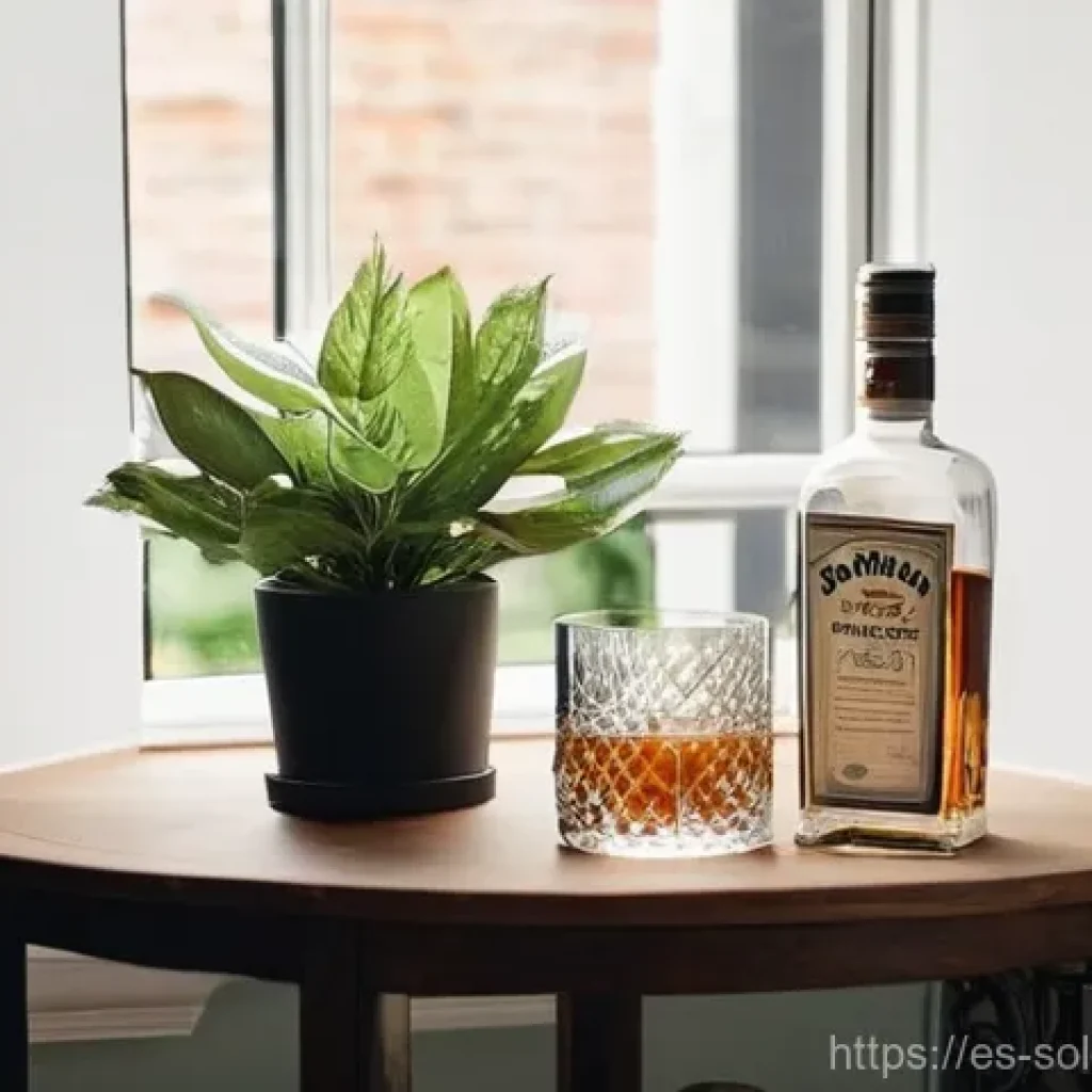 혼술할 때 필수 주류 용품 추천 - **Prompt 1: The Cozy, Personalized Home Bar Nook**
    "A beautifully lit, inviting home bar corner....