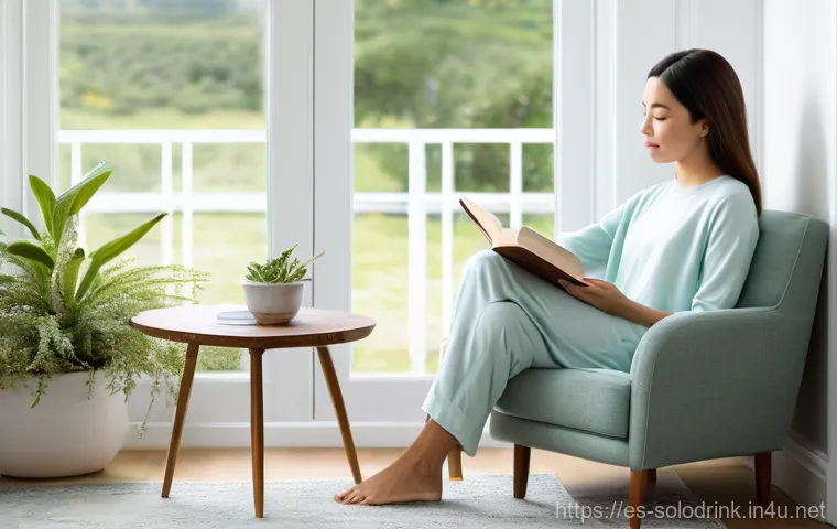 혼술과 색깔 심리   분위기 연출법 - Prompt 1: Serene Coastal Retreat**