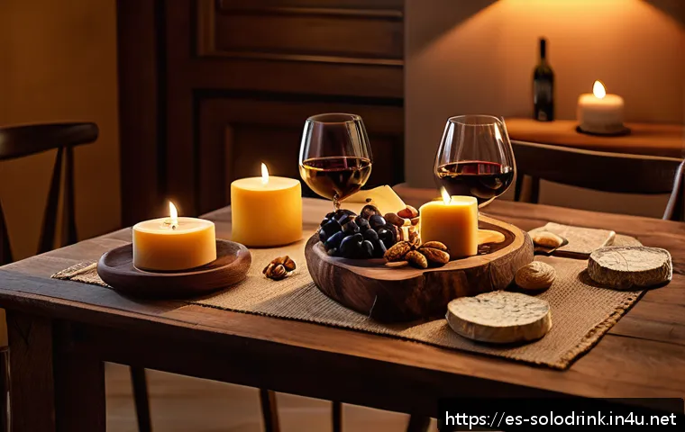 Cómo crear la atmósfera perfecta para una noche de vinos en solitario con iluminación cálida y acogedora 4 혼술할 때 조명 연출법 관련 이미지 2